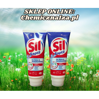 Niemiecka tubka odplamiacza Sil Saptil 200 ml za 16,50 zeta.