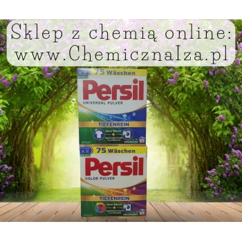 iemiecki Persil Universal Pulver i Persil Color Pulver 75 prań za 80,00 zeta 4,5 kg