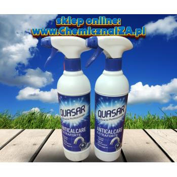 Włoski Quasar Anticalcare Extraforte - Płyn do usuwania kamienia 580 ml za 16,00 zeta.