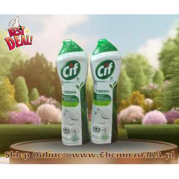 Włoski Cif GreenActive Crema – Moc natury dla Twojego domu! 500 ml za 12,00 zeta.
